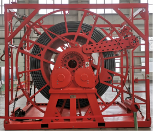 Coiled Tubing Reel Gear Drive