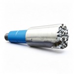 Convex Mill Convex Nose Pilot Milling Shoe, CFD Optimized Flow Ports, Multi-Type Tungsten Carbide Cutting Inserts, Size Range 2-7/8" ~ 5-1/2"